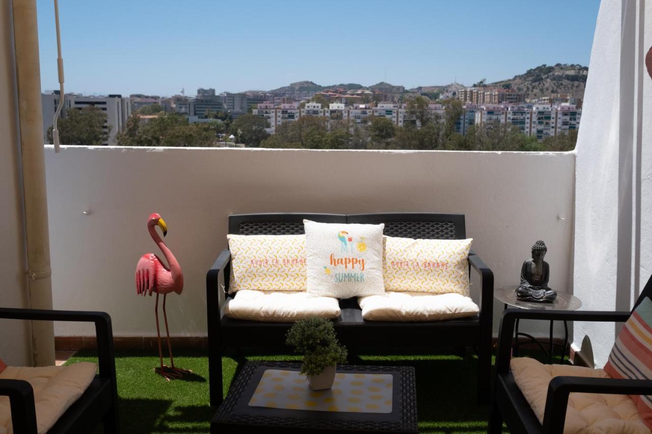 Penthouse City Center Private Terrace Wifi Málaga Exterior foto