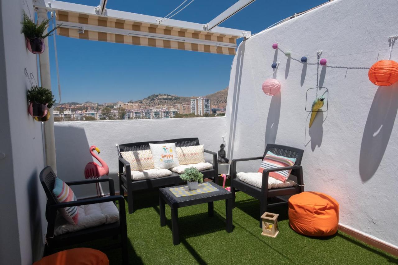 Penthouse City Center Private Terrace Wifi Málaga Exterior foto